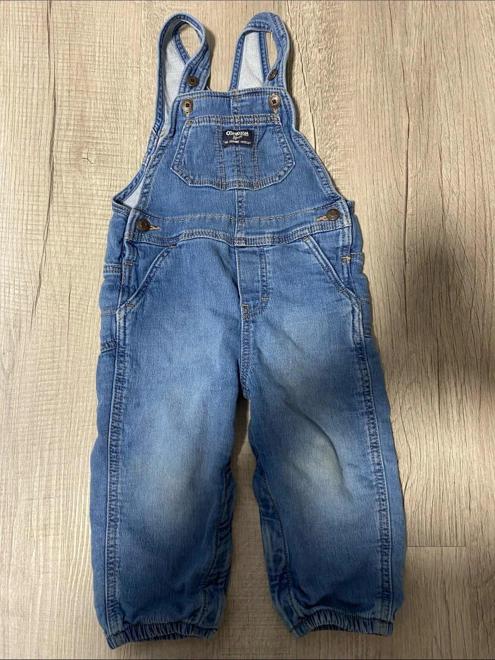 OshKosh B'gosh Medium Blue Denim Kids Overalls